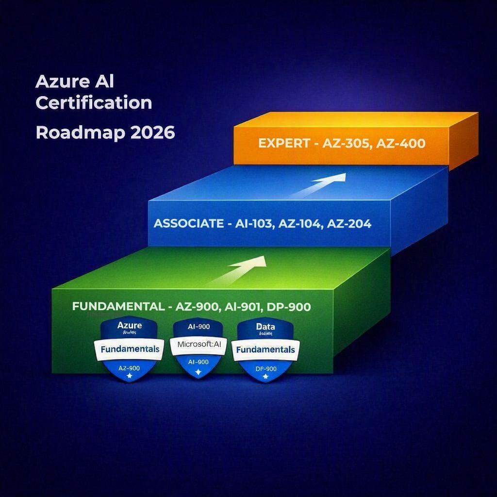 Azure AI Certification Roadmap 2026: From AI-901 to AI-103 and Beyond